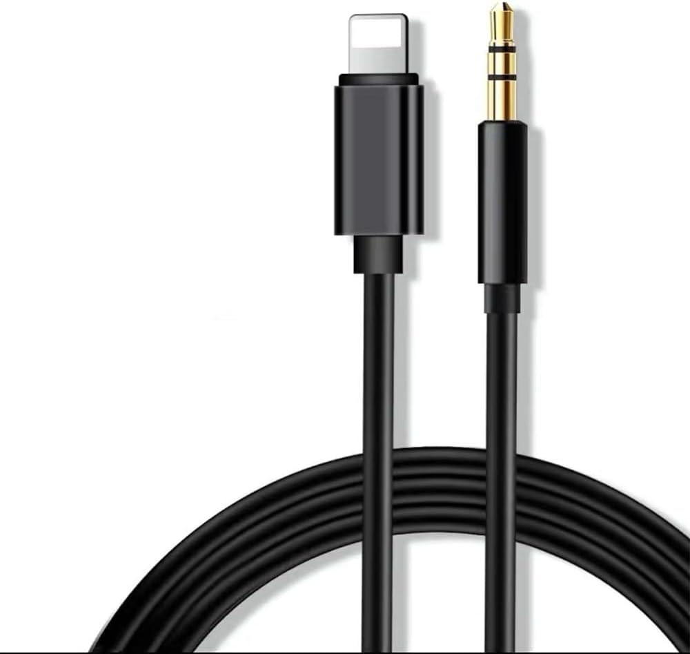 IPhone to 3.5mm Car AUX Stereo Audio Cable, Lightning to 3.5mm Nylon AUX Adapter Compatible with IPhone 14/13 Pro/12/11/XS/XR/X 8 7/iPad to Home Stereo/Speaker/Headphone IPhone to 3.5mm Car AUX Stereo Audio Cable, Lightning to 3.5mm Nylon AUX Adapter Compatible with IPhone 14/13 Pro/12/11/XS/XR/X 8 7/iPad to Home Stereo/Speaker/Headphone